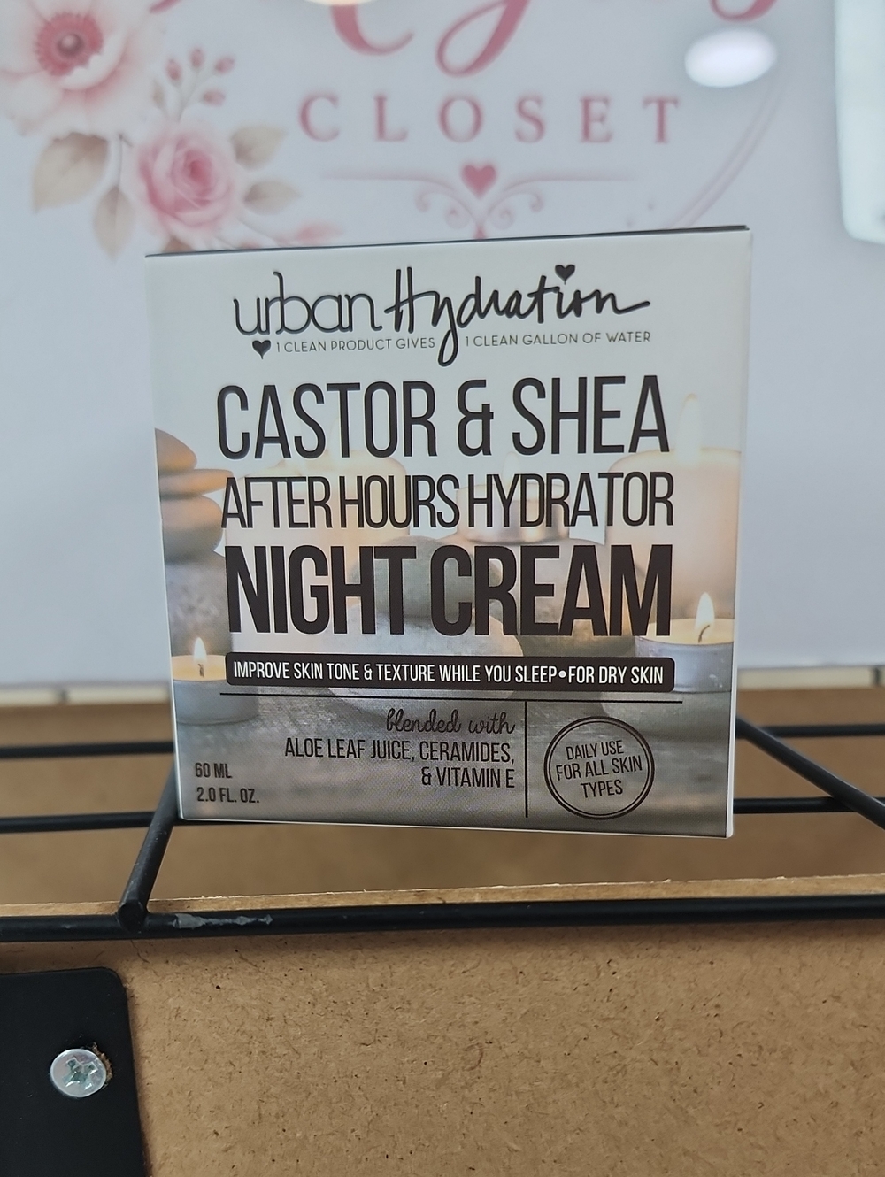 Castor & Shea Night Cream - White